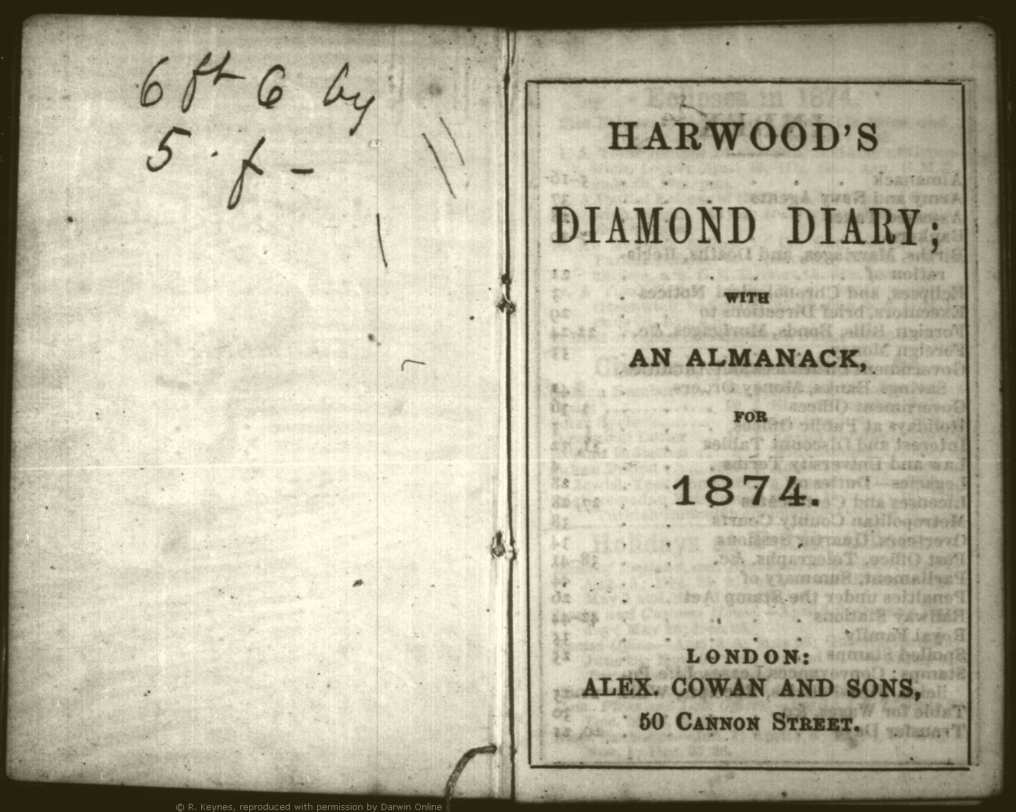 thursday 30 april 1874